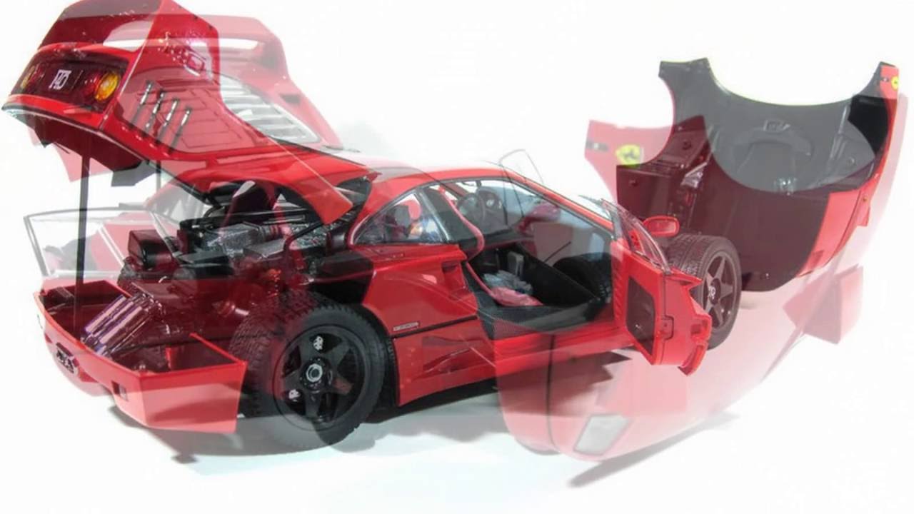 Ferrari F40 Light Weight - 1:18 Kyosho - YouTube