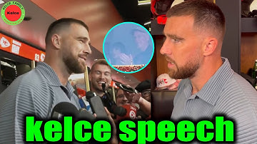 Travis Kelce emotional talking about Fiancé Taylor Swift