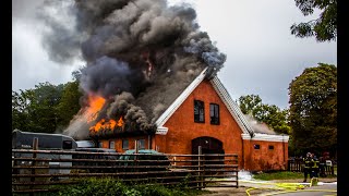 Melding Om Gårdbrand I Lyngby