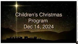 2024 Children's Christmas Program - Jennifer Rodriguez