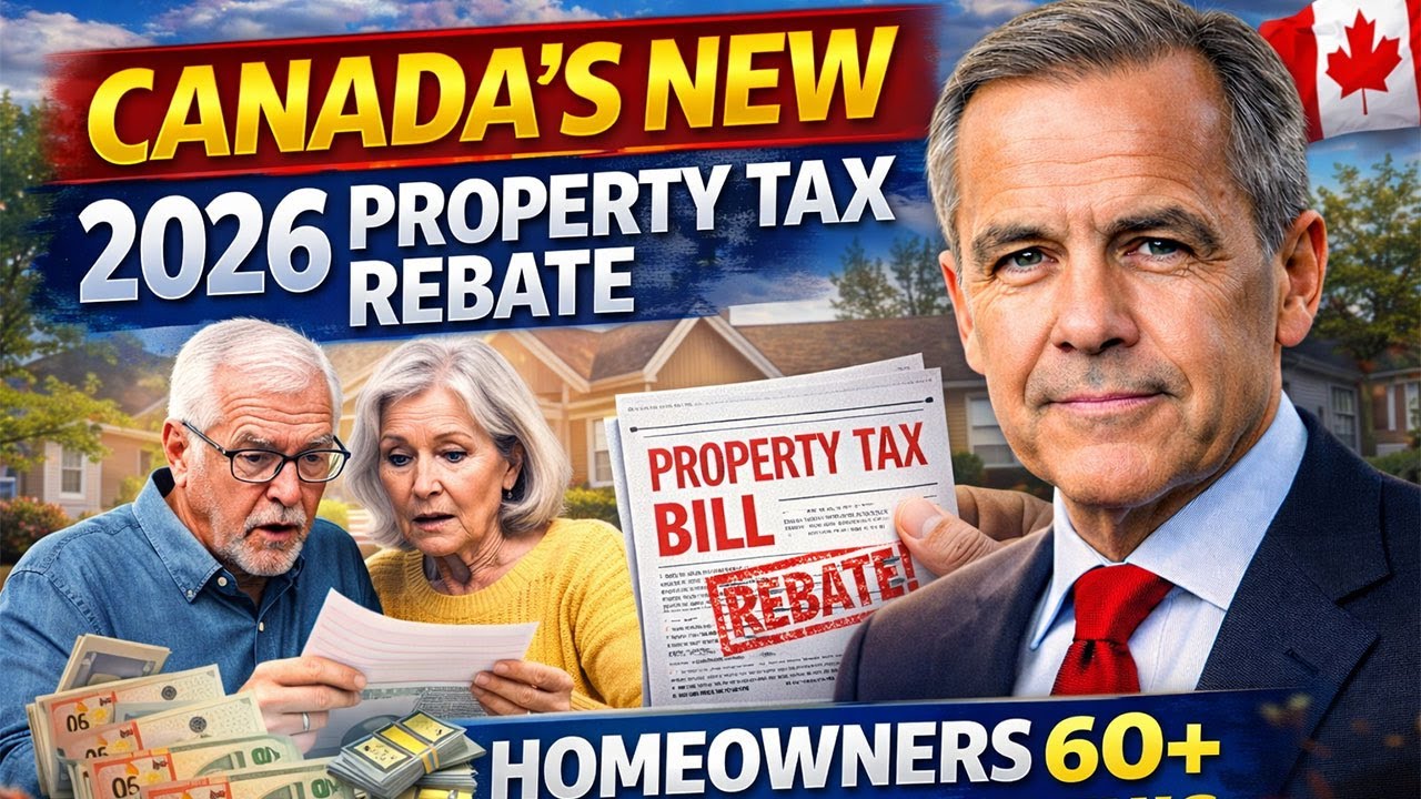 Canada’s 2026 Property Tax Rebate | Homeowners 60+ Must Apply Now