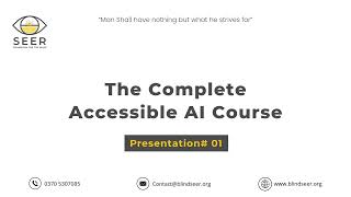Blind Students Pitch AI Apps | Work Desk Task Manager & Skill Barter Platform | Presentation 01