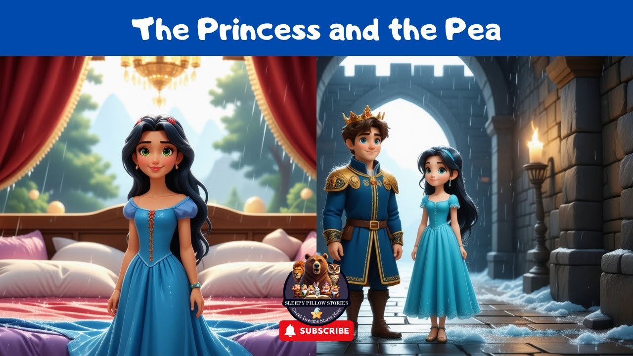 The Princess and the Pea - A Bedtime Story for kids - YouTube