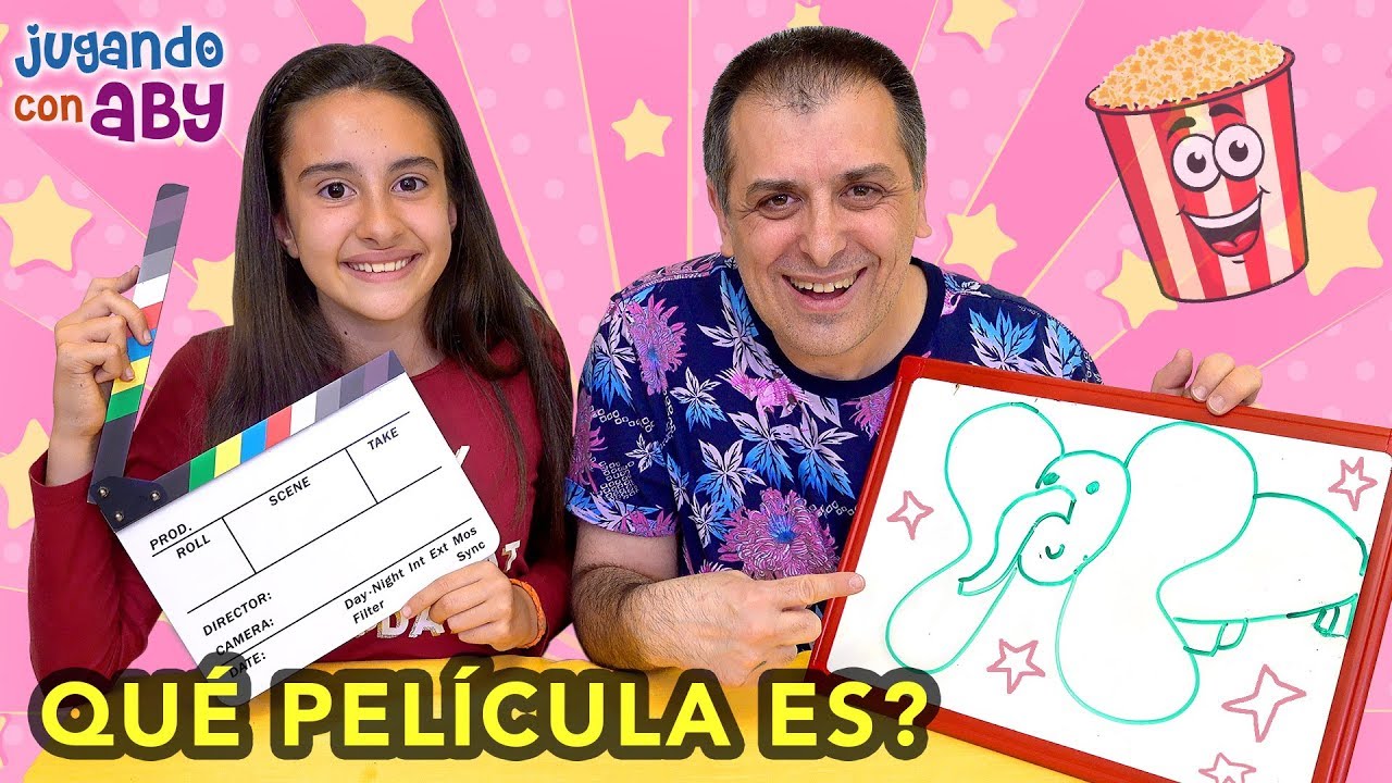 Reto de las películas 🎬 ¿QUÉ PELI ES? Dibujamos fatal 😂