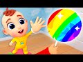 Yummy Rainbow Lollipop Song | Colors Song | Nursery Rhymes &amp; Kids Songs | Tinytots