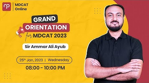 Free MDCAT Grand Orientation by Nearpeer | How to prepare for MDCAT 2023?