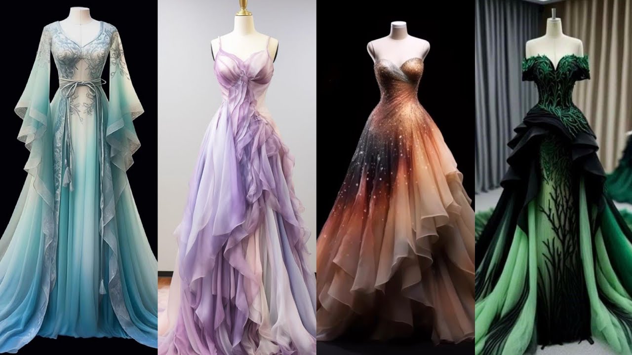 Волшебные платья для выпускного бала в стиле фей 2025 года / Коллекция средневековых и фантастиче...