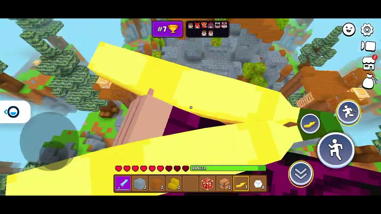 Minefun.io sky wars pro gameplay 