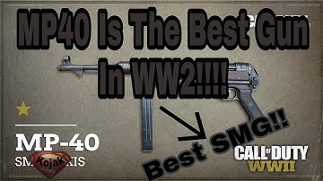 Call of Duty®: WWII MP40 Is Amazing | WW2 Best Class | MP40 Is The Best SMG!!!