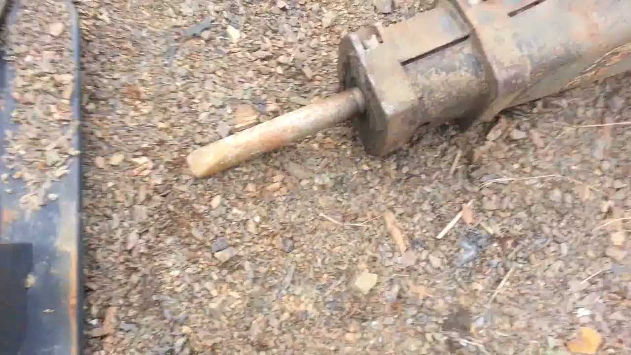 Cat H45S Mini Excavator Hammer! YouTube