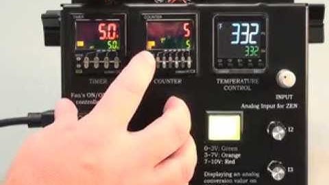 Omron CC Easel Demo Counter