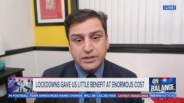 Study: Covid lockdowns prevented 0.2% of deaths | On Balance with Leland Vittert