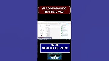 #3.26 Programando Sistema do ZERO com Java - JSP - HTML - CSS - Mysql #coding #livecode #java