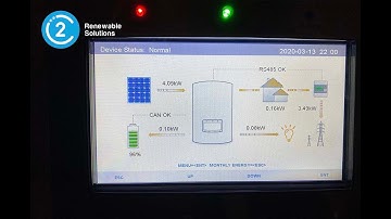 Exploring the Solis Hybrid Inverter display