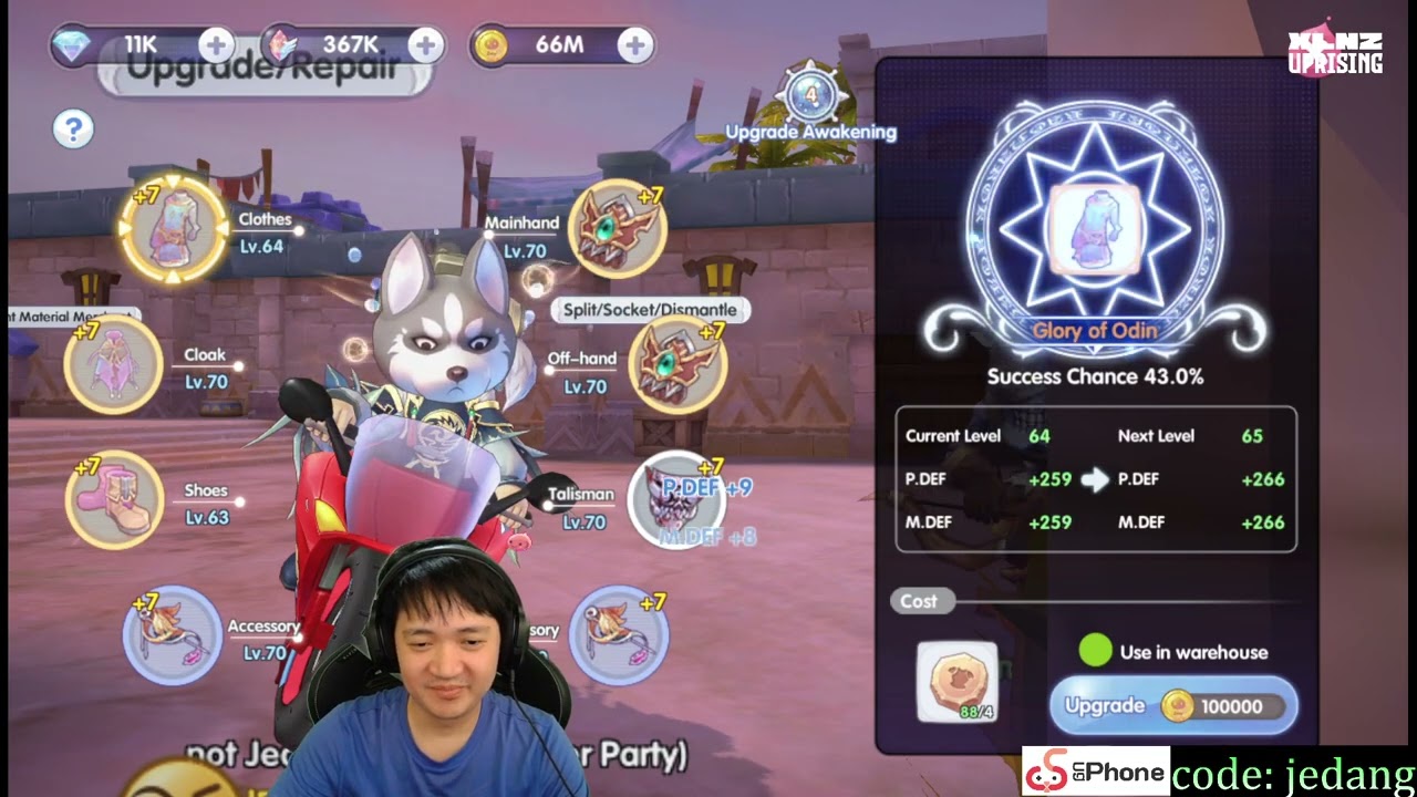 UPGRADE V AWAKENING - ROX: GLOBAL