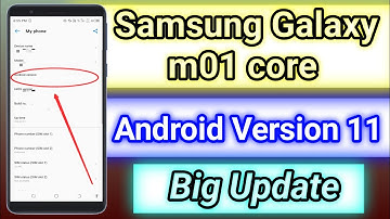 Samsung Galaxy m01 core Android Version 11 Big Update