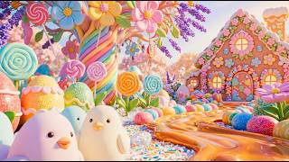 🍭 Calming Easter Candy Land Ambience | Relaxing Instrumental Music (4K) screenshot 4