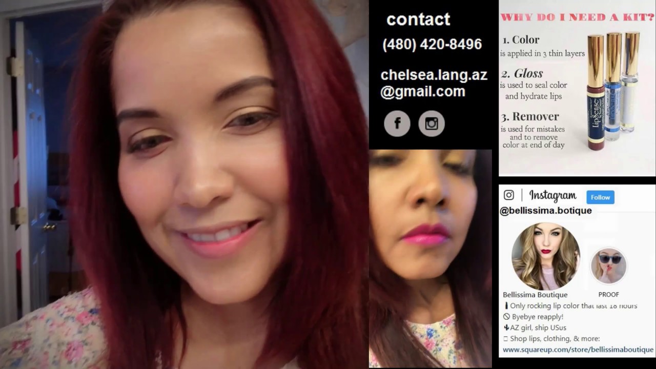 LipSense lip gloss and Bellissima Boutique