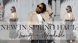 SPRING HAUL New In LUXURY + AFFORDABLE | Madewell, Anthropologie, LV + More ++