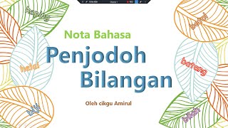 BM TAHUN 3 | MARI CUBA | CARA BINA AYAT PENJODOH BILANGAN