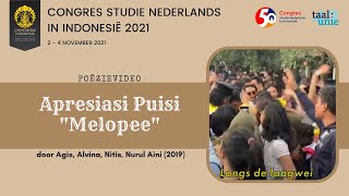 [Poëzievideo] Appreciatie Poëzie 'Melopee'