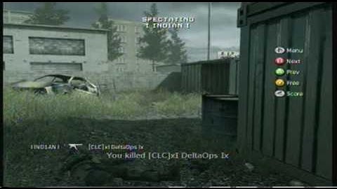 Cod4 1v1: I IND1AN I vs Delta ops