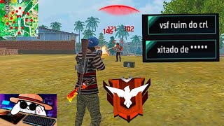 AMASSEI EM CONTA FAKE SOLO VS SQUAD E ME ACUSARAM DE HACK NO FREE FIRE KKKKKKK