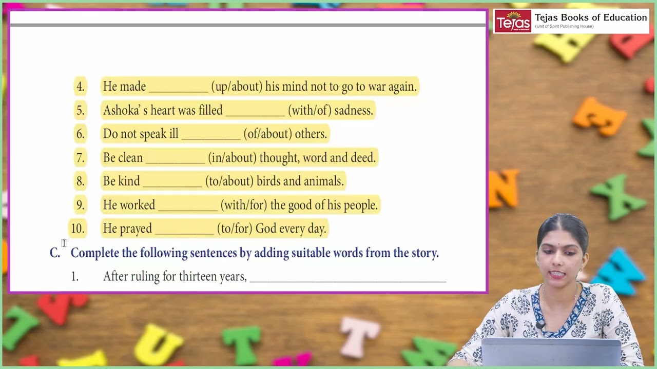 Ch 4 | Spirit Books of Education | English | Class 04 | Ashoka the Great  |  For children