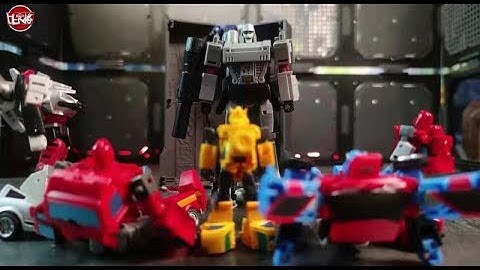 What if follow instruction book in the war， NA Optimus Prime [Transformers Stop Motion Animation]