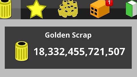 Spending 18T Golden Scrap on position upgrades | Scrap Clicker 2