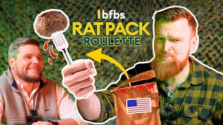Download Lagu Karl Hinett probeert gehaktballen uit een rantsoenpakket | Rat Pack Roulette MP3