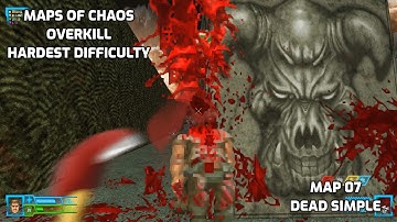 PROJECT-BRUTALITY Maps of Chaos OVERKILL HARDEST DIFFICULTY MAP 07