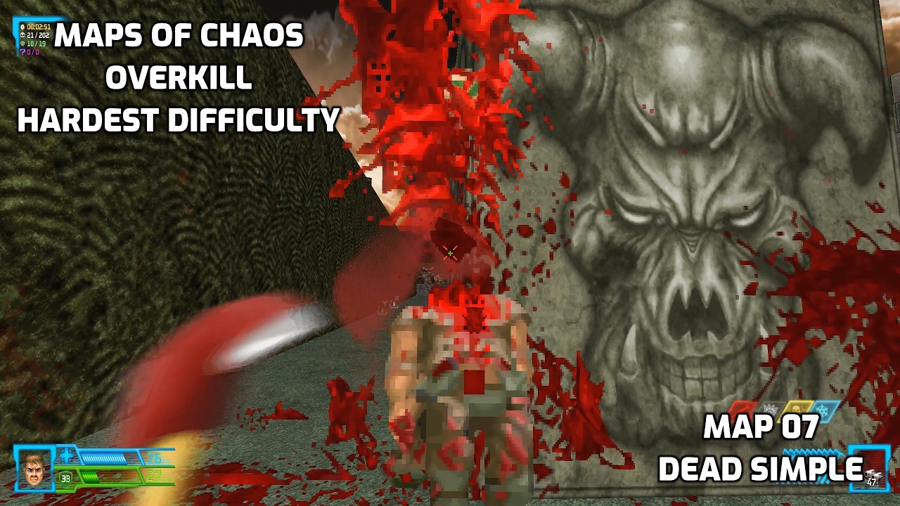 PROJECT-BRUTALITY Maps of Chaos OVERKILL HARDEST DIFFICULTY MAP 07 ...