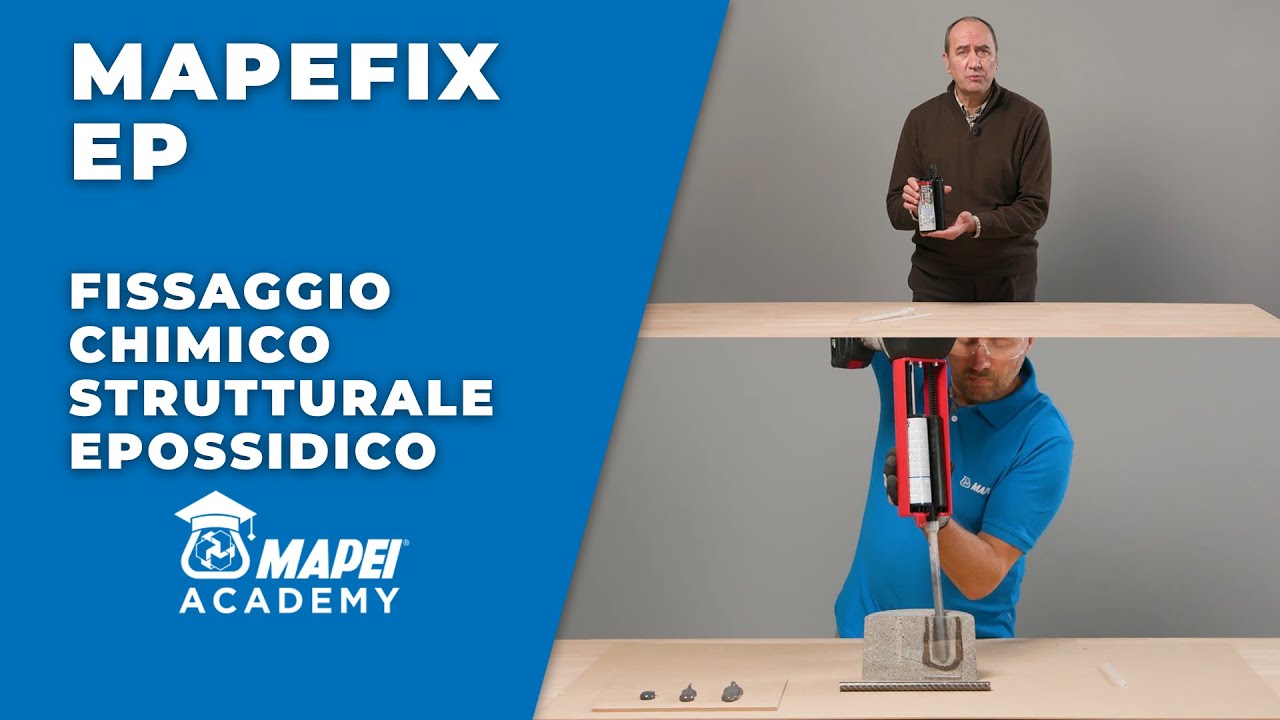 video Silikon ankorues MAPEFIX EP 385/585