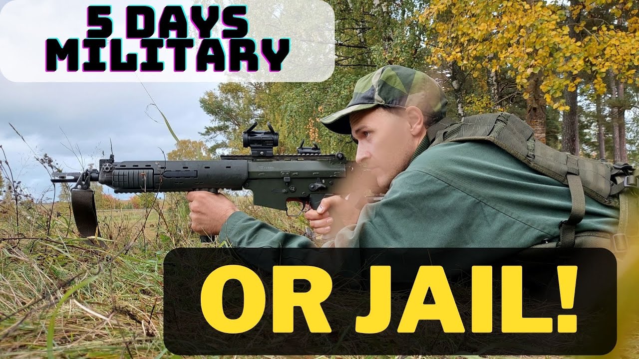 5 days of military or Jail! well I am back! YouTube