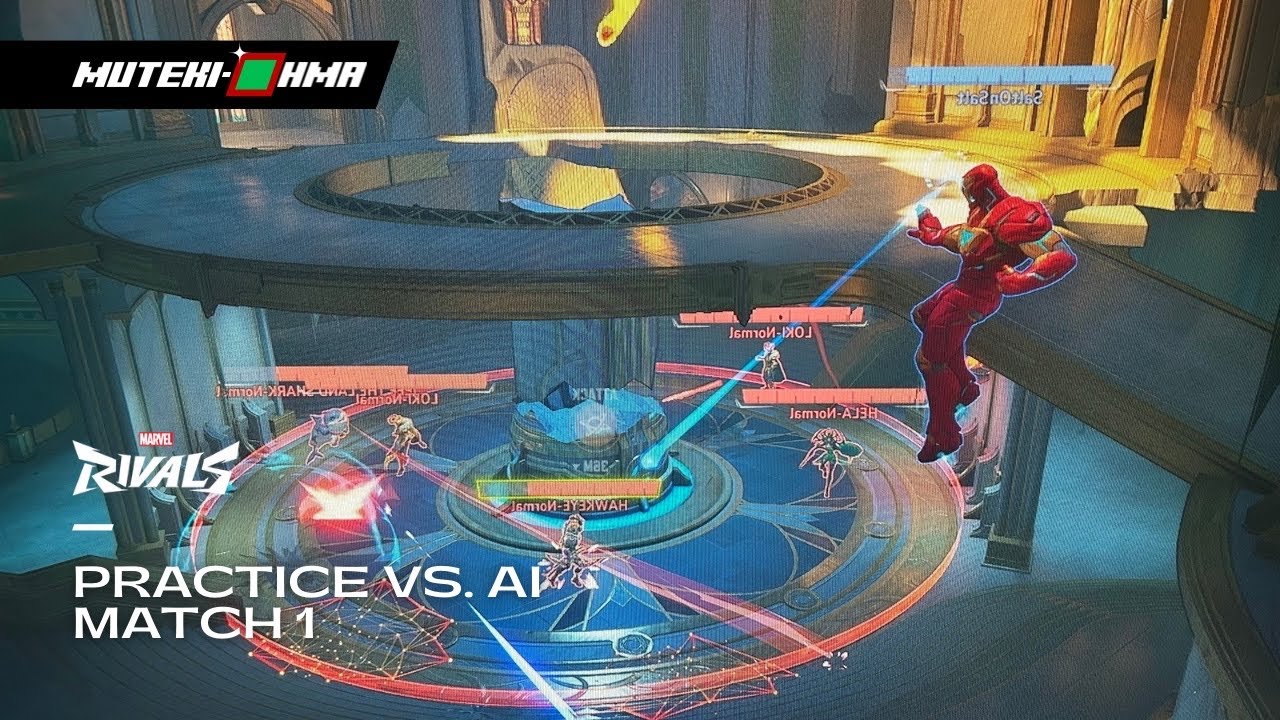 Marvel Rivals Practice vs. AI (Muteki-Ohma Kickoff) - YouTube