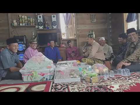 Berbalas pantun adat melamar/meminang/hantaran belanja nikah. Pekanbaru vs Siak Sri Indrapura.