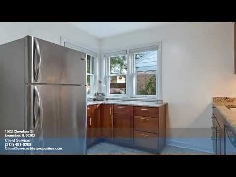 1523 Cleveland St, Evanston, IL home video tour