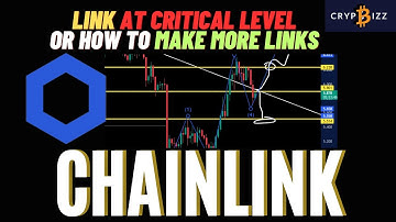 🌎Chainlink LINK At Critical Level! LINK  Price Update -  Chainlink Technical Analysis, LINK Analysis