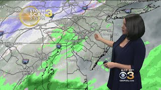 Monday Evening Weather Update: How Much Snow To Expect