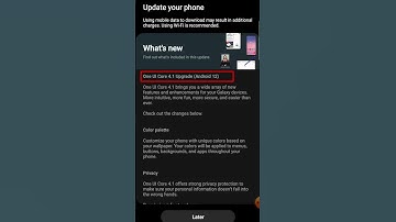 Samsung Galaxy m31s New Update 2022/One UI Core 4.1 Upgrade (Android 12) In short Video