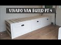 Building a sofa bed for your campervan | Vauxhall Vivaro SWB Van Conversion PT4