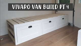 Building a sofa bed for your campervan | Vauxhall Vivaro SWB Van Conversion PT4
