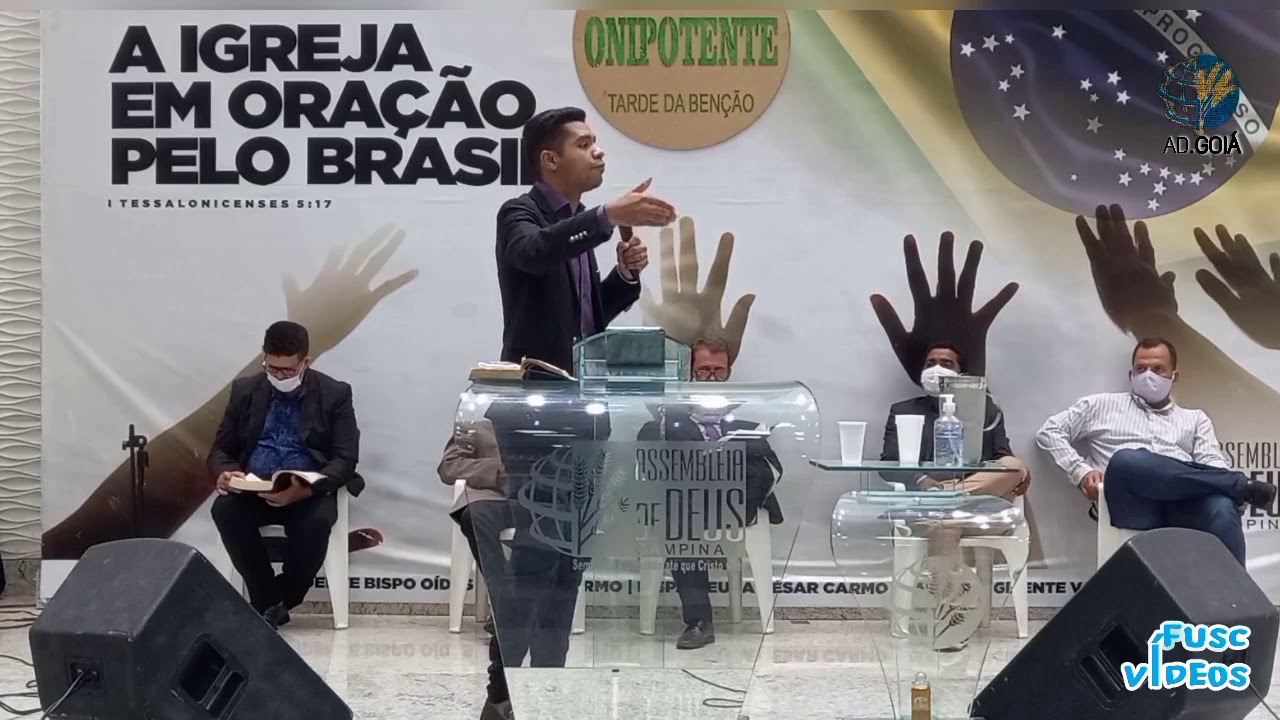 Pregação AD.GOIÁ Culto de adoração Tema EU E MINHA CASA SERVIREMOS AO SENHOR *Pr. RAFAEL GRENDENE