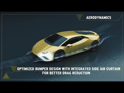 Huracán EVO RWD: aerodynamics in action