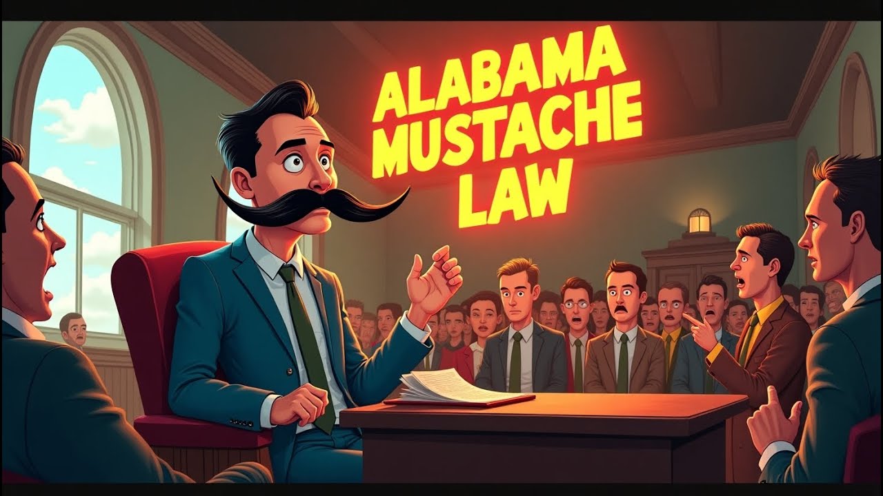 Alabama’s Weird Law : No Fake Mustaches in Church!