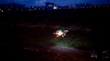 Upgraded Walkera QR X350 with LEDs Beautiful Dawn Flight