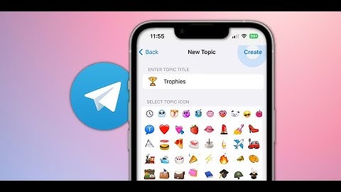How to Create topic within Telegram Group