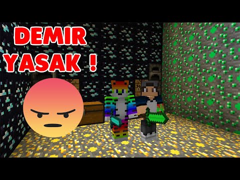 YASAKLI MADEN ❌Minecraft Maden Challenge w/Sinan Koçali