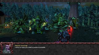 Malfurion consumes Ysera's Heart and fights Cenarius